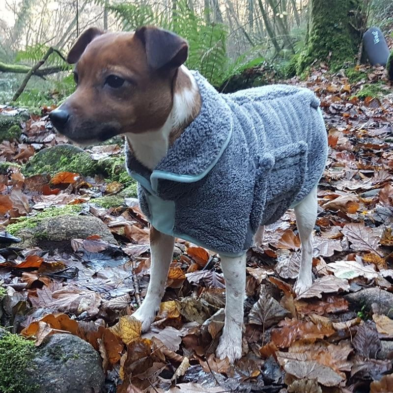 Henry Wag Microfibre Drying Coat - Fast Drying, Absorbent Towel for Pets